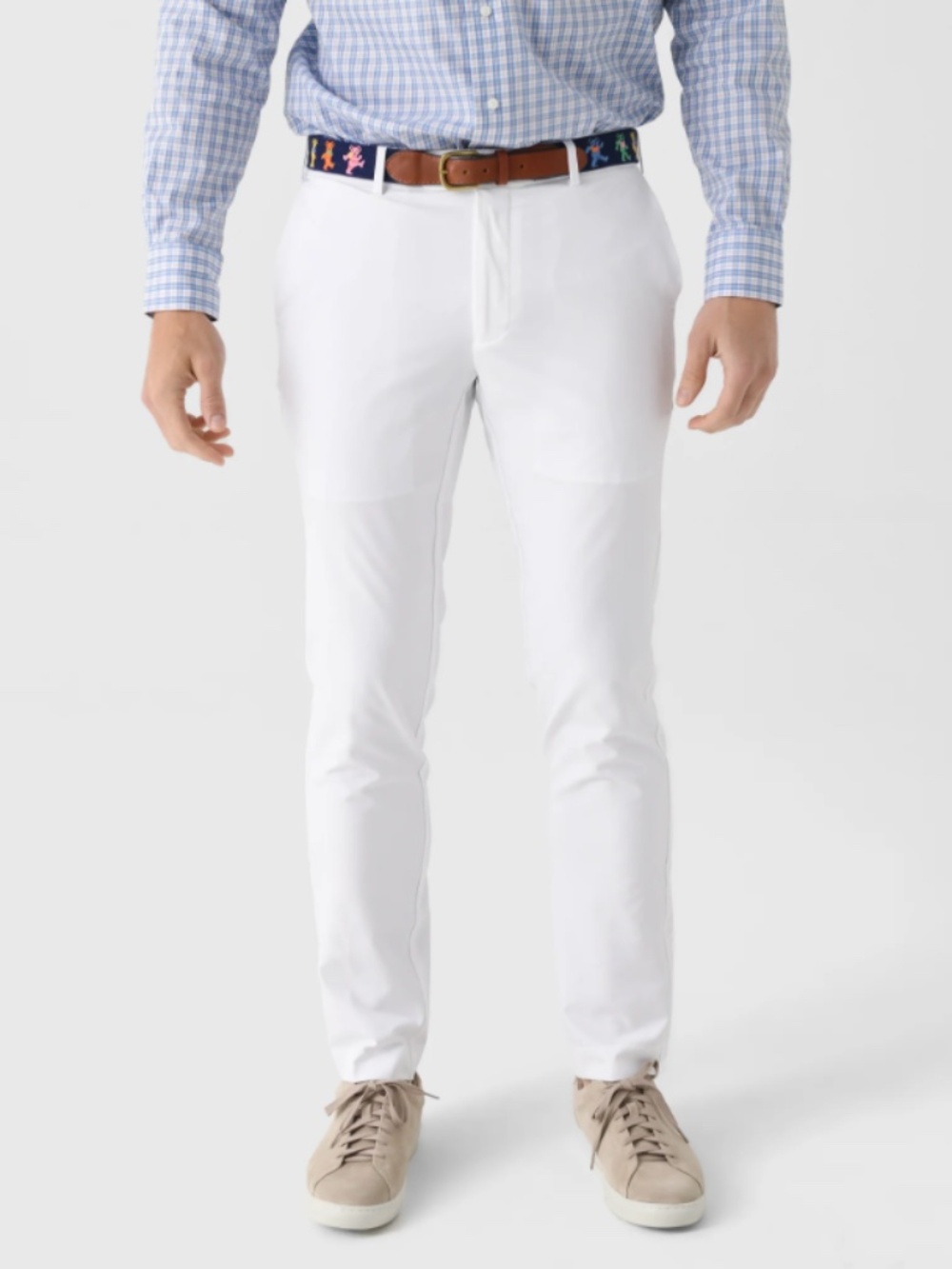 PETER MILLAR CROWN CRAFTED MEN'S 36X32 WHITE SURGE PERFORMANCE PANT MSRP $185